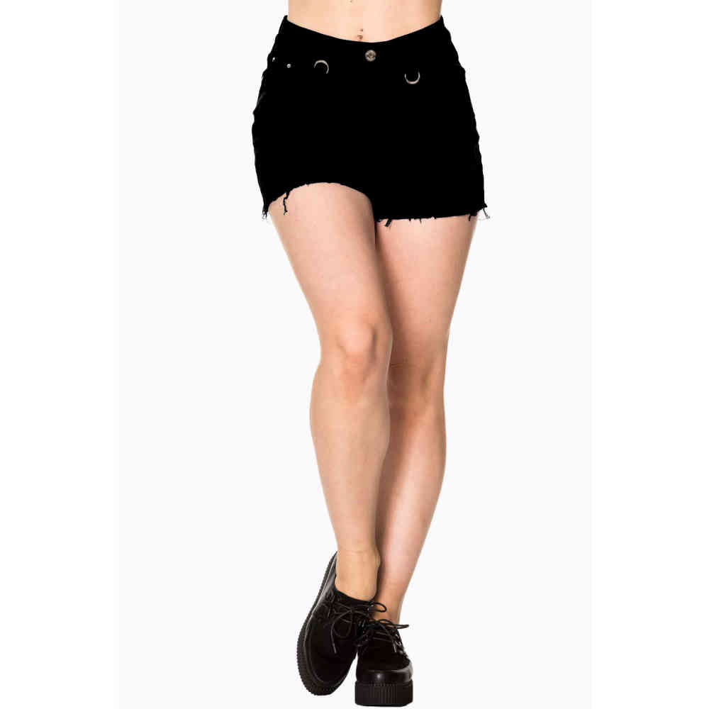 Banned - LUANA Pantalon court - Noir